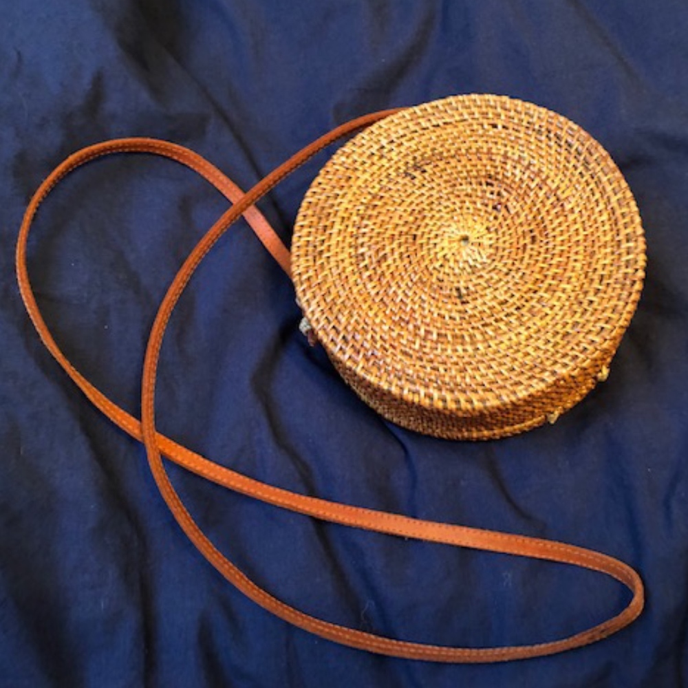 Bali Basket Crossbody Purse